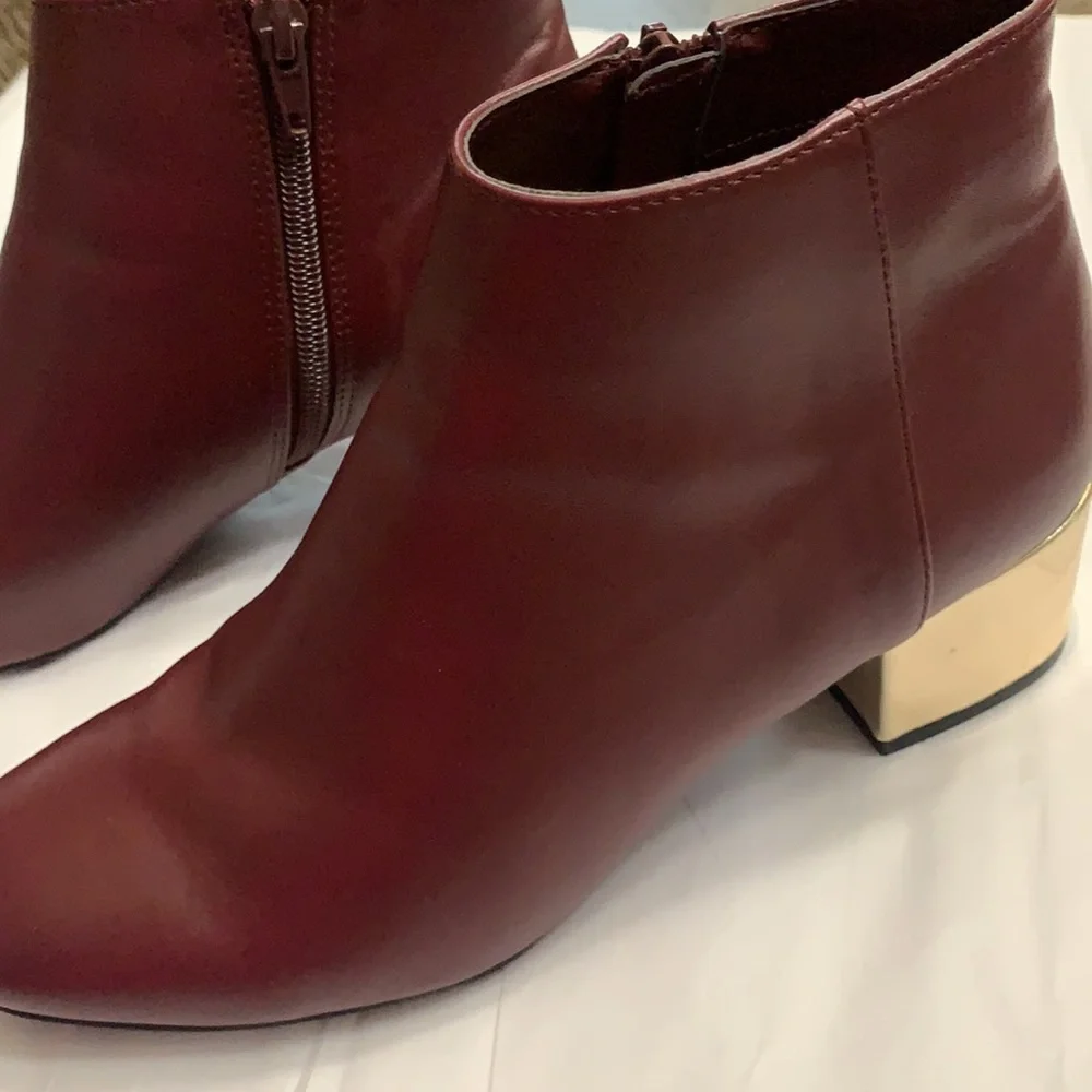 Marc New York burgundy ankle boots Size 7 - Picture 11 of 17